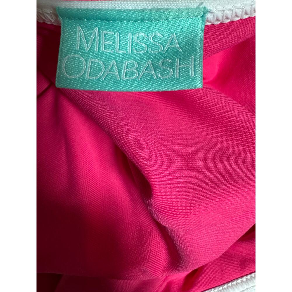 Melissa Odabash Bellino Zip-Up One-
Piece Swimsuit Sz 2 Color: Fuchsia (New) - Picture 5 of 7